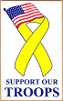 Support Our Troops ribbon logo